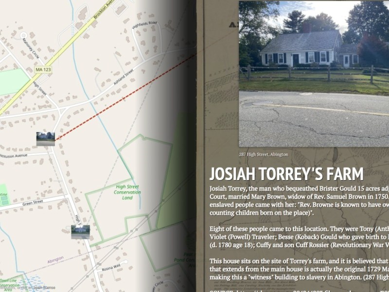 StoryMap: Slavery in Old&nbsp;Abington.